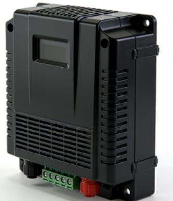 PA12 CF30 inverter housing for thermal management and EMI shielding