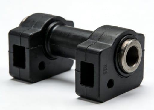 Bloque estabilizador de chasis de PA66 PTFE 15 para la reducción del rendimiento NVH en automoción